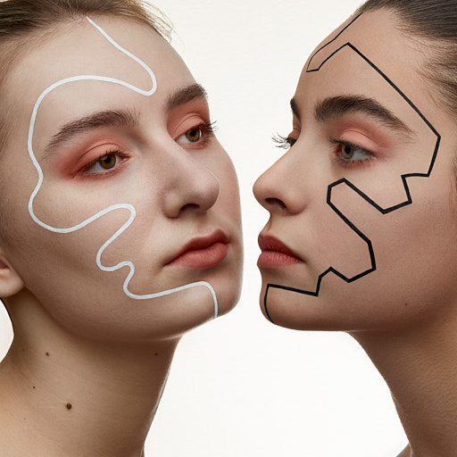 Beauty - Model: Adina Neagu, Lena Fuster | Make-up: Joëlle Neagu | Foto: Kaspar Johannes Schweizer
